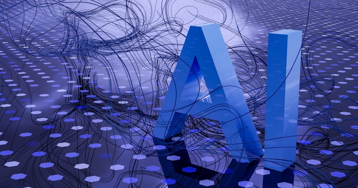 Personne interagissant avec une interface d'intelligence artificielle